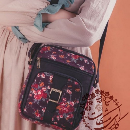 کیف دوشی زنانه گلگلی مدل نیکا (طرح 6) | گالری مشکات در باسلام