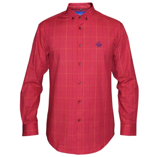 پیراهن مردانه چهارخانه اسپرت آستین بلند پایتی جامه کد  1901516