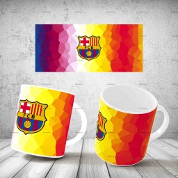 ماگ افرا توس طرح باشگاه بارسلونا کد mug101