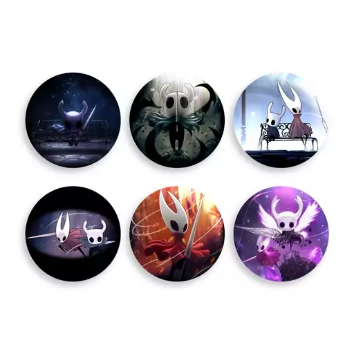 پیکسل بازی شوالیه توخالی ( Hollow Knight ) کد H-129 مجموعه 6 عددی