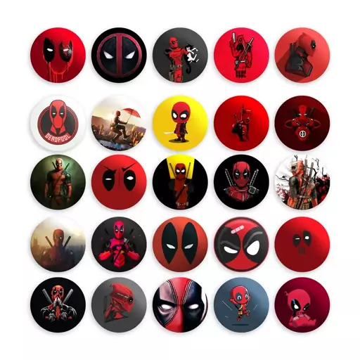 پیکسل ددپول ( Deadpool ) کد D-851 مجموعه 25 عددی