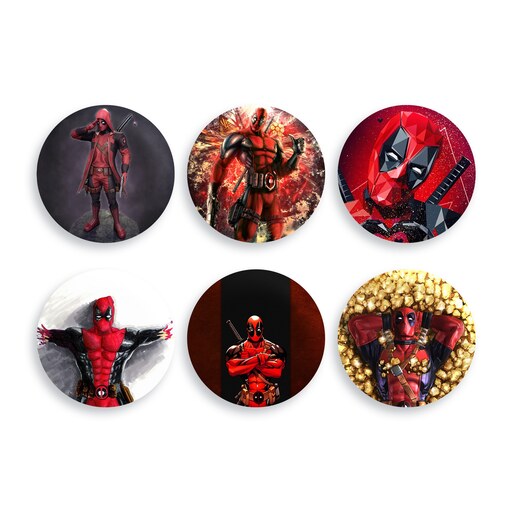 پیکسل ددپول ( Deadpool ) کد D-911 مجموعه 6 عددی