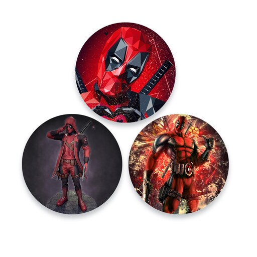 پیکسل ددپول ( Deadpool ) کد D-911 مجموعه 6 عددی