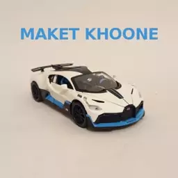 ماکت ماشین Bugatti Divo کیفیت ساخت عالی مقیاس 1:24 طول 20 سانتی متر