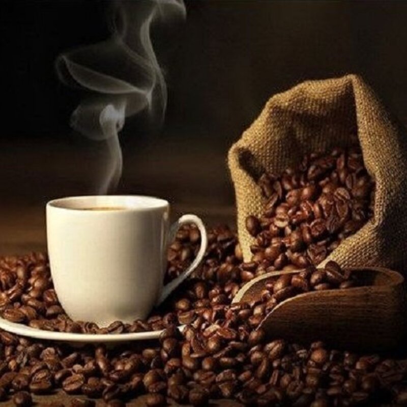 دانه قهوه فرانسه 100 درصد روبوستا 500 گرم-کوفر 