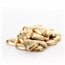 شکلات قلبی طلایی شیری شونیز یک کیلویی 