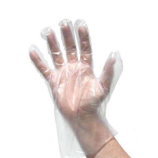 دستکش یکبار مصرف کوالا بسته 100 عددی مدل بایو ( تجزیه پذیر ) دستکش یکبار مصرف نایلونی خانه سلام