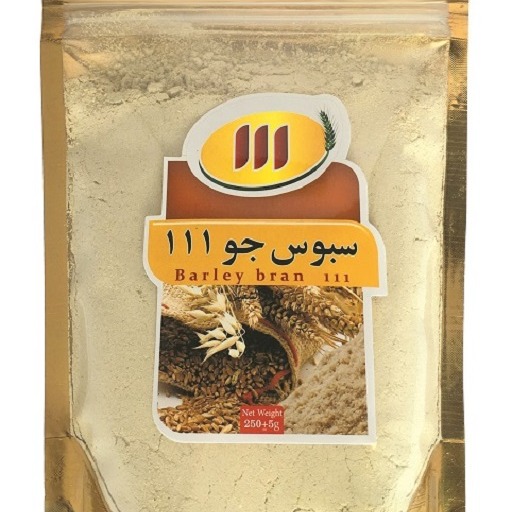 سبوس جو 111 ( تعداد در کارتن 22 بسته و 2 بسته رایگان)