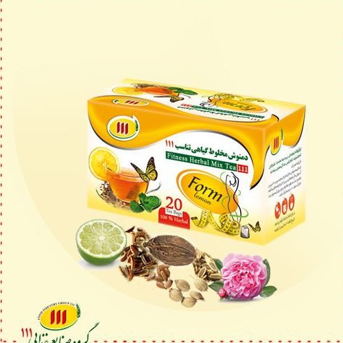(ارسال رایگان) دمنوش تناسب 111 (تعداد در کارتن 15 عدد و 1 عدد رایگان)