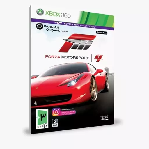  تعداد 2 دیسک  فورزا Forza Horizon 4 بازی xbox 360 