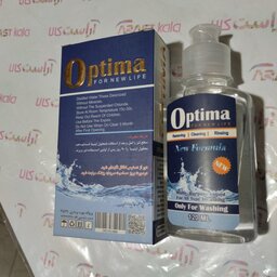 مایع لنز اپتیما(Optima ) شرکتی120میل پلمپ شرکتی با کیفیت