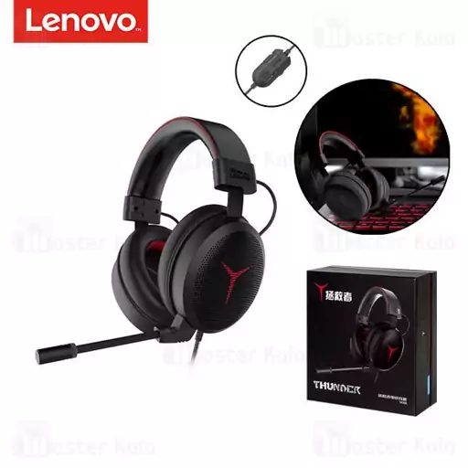 هدفون سیمی گیمینگ اورجینال لنوو مدل  Lenovo Legion Y480  با گارانتی 18 ماهه