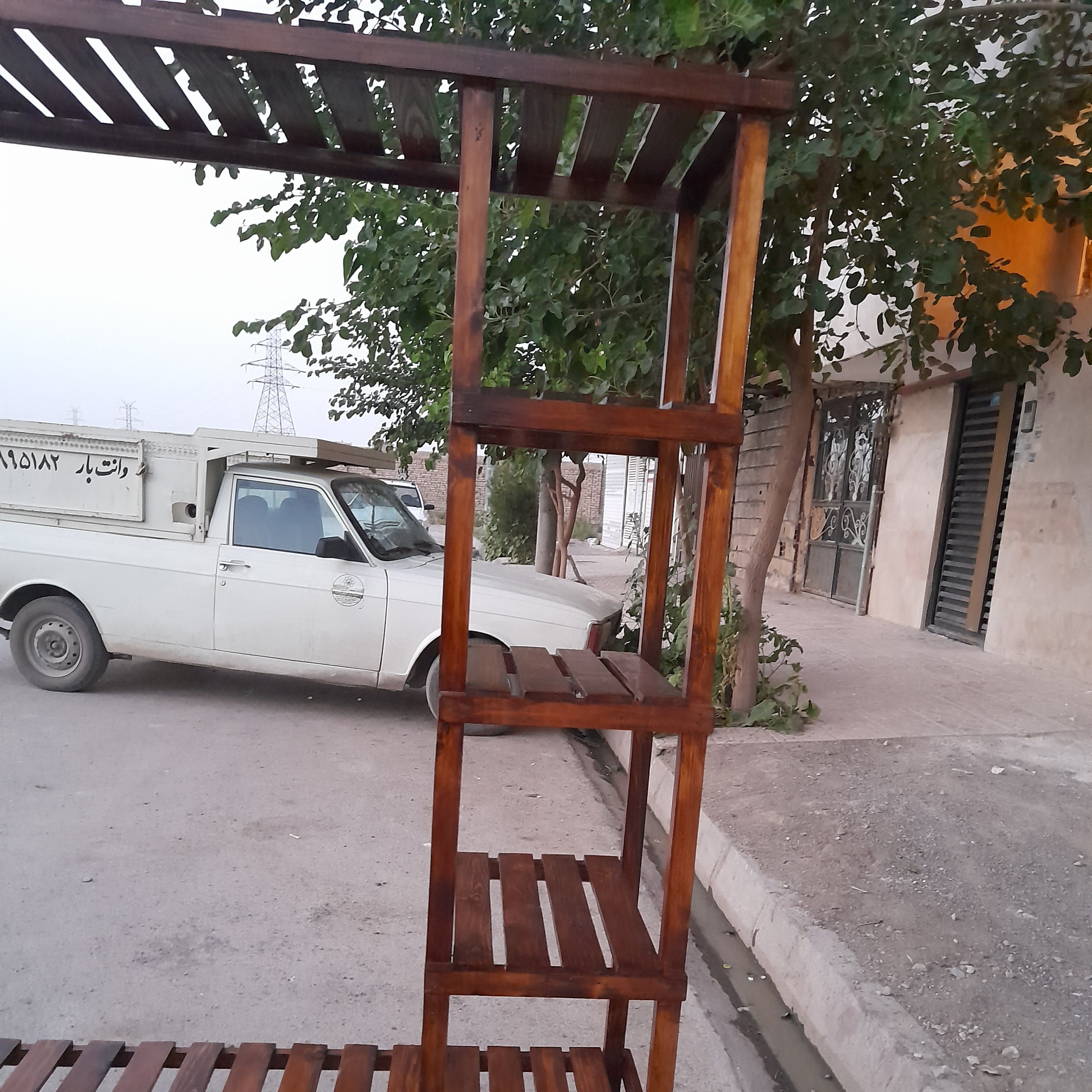رگال چوبی مدل مستطیلی   طبقه ایی 
