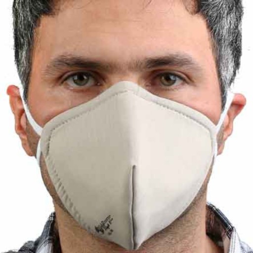 ماسک تنفسی میلاد750، فیلتر کربن اکتیو پارچه ای