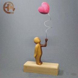 مجسمه چوبی امید/ کادویی و هدیه/ اچ وود