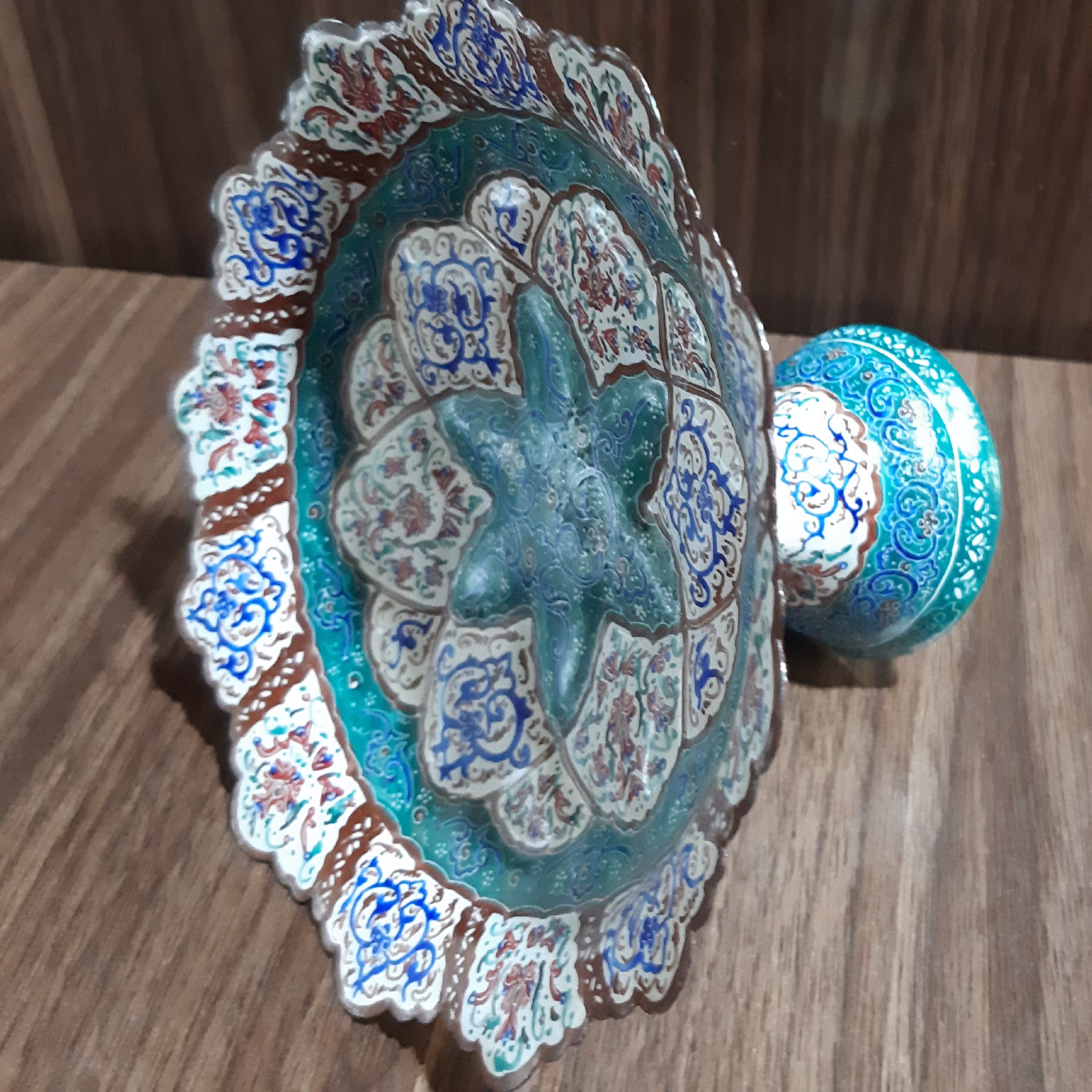 شیرینی خوری  میناکاری16سانتی