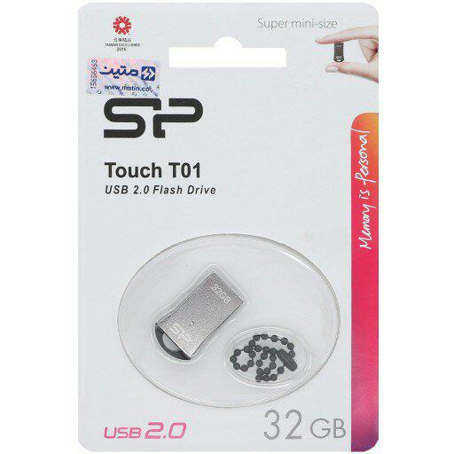 فلش مموری سیلیکون پاور USB 2.0 مدل Touch T01 با ظرفیت 32 گیگابایت