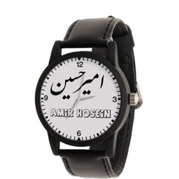 ساعت پسرانه طرح اسم امیر حسین  با قیمت مناسب و کیفیت عالی مناسب هدیه دادن و مدرسه و دانشگاه 