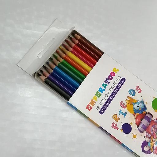 جعبه مداد رنگی 12 تایی (قلم رنگ) 
