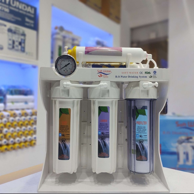 دستگاه تصفیه آب خانگی تایوانی سافت واتر ( 7 مرحله ای ) هفت فیلتره با گارانتی