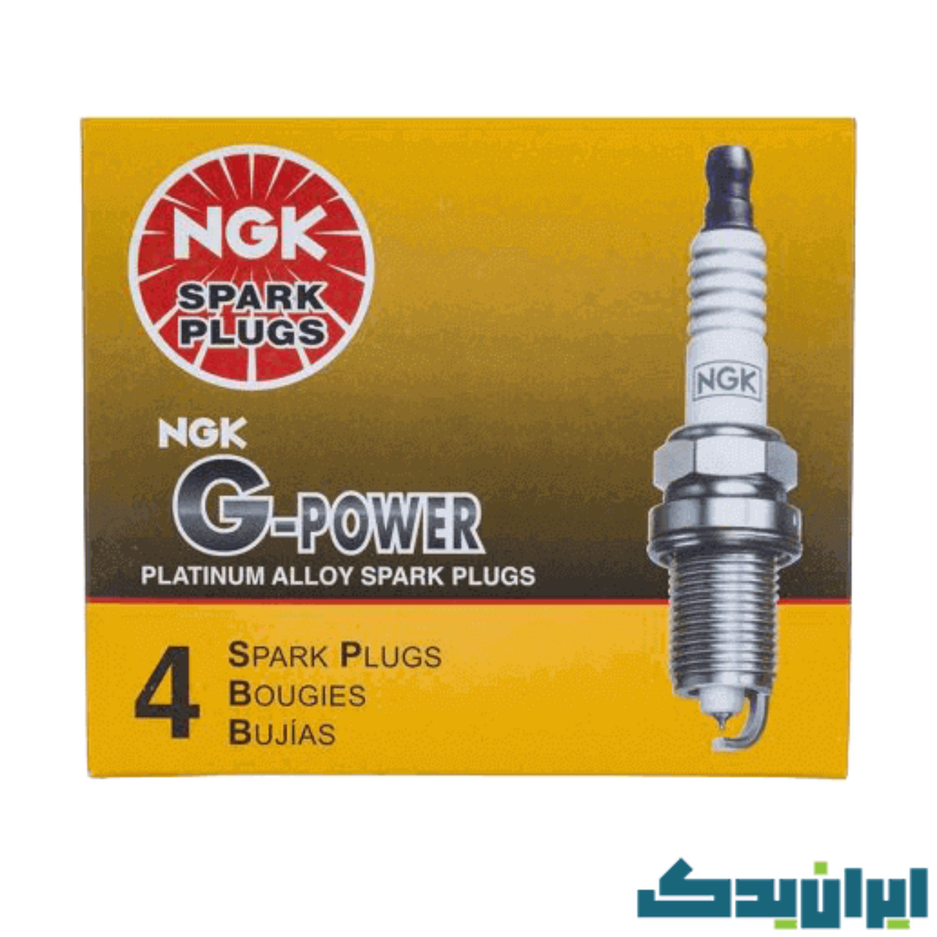 شمع ngk سوزنی پایه کوتاه ان جی کی 7092 ژاپن (دارای شناسه کالا) 4عددی