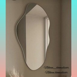 آینه دفرمه دیواری ،طرح ریما  با ابعاد 90*45