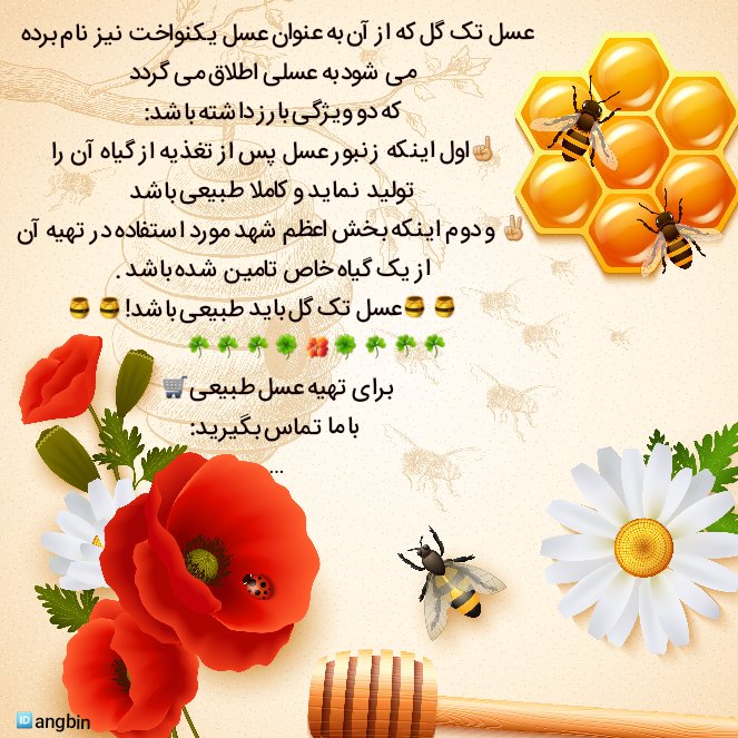 عسل اسطوخدوس انگبین(500گرم)