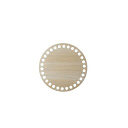 کفی تریکو دایره چوبی (ام دی اف سایز 12x12)
