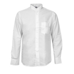 پیراهن یقه دیپلمات دو یقه ذبده سفید   (دارای رنگبندی متنوع)