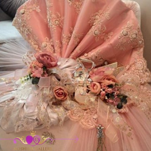 خنچه عروس با گل مصنوعی