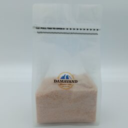 نمک صورتی دانه صدفی صادراتی دماوند بسته 1 کیلوگرمی مناسب دیابت یا قند تون و کم کاری تیروئید و پیشگیری و مصارف روزانه 