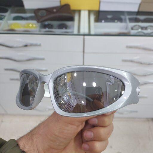 عینک افتابی اسپرت مارک بالنسیاگا  (رنگ جیوه ای)
