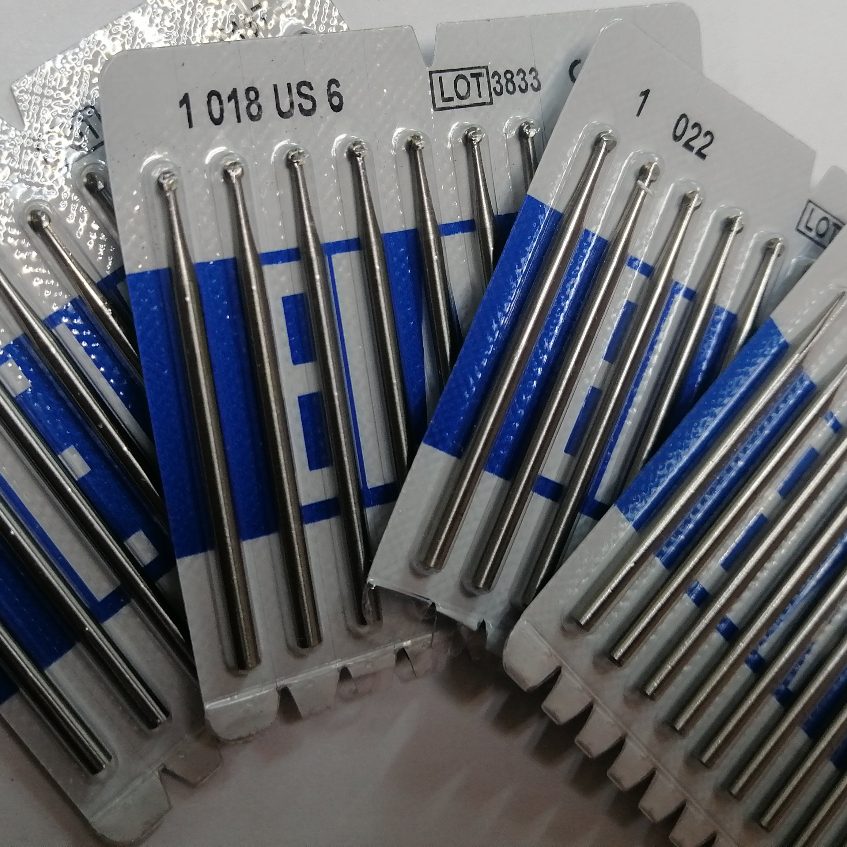 مته 18حکاکی و مینیاتوری یا فرز فرم پایه 2.2 تعداد 10 عدد