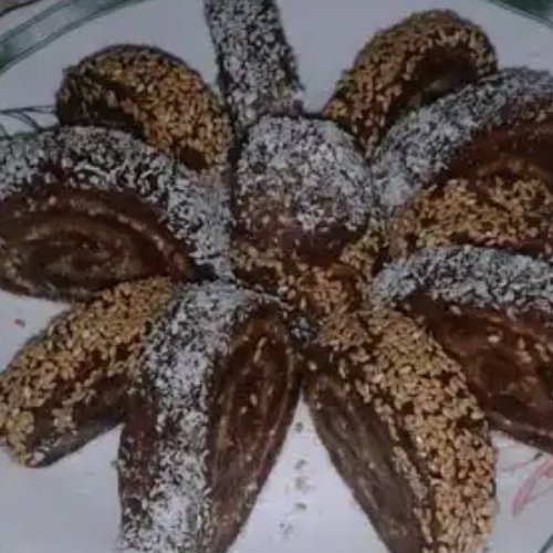 رولت خرمایی کنجدی 480 گرمی