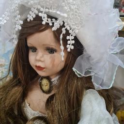 عروسک سرامیکی عروس زیبا و خاص با قد 65 سانت