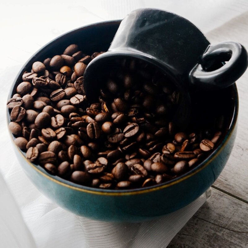 قهوه میکس  100  ربوستا  مدیوم دارک ( R1 ) اعلا 1000 گرمی  Rima coffee ریما عمده فروش قهوه و ماگ
