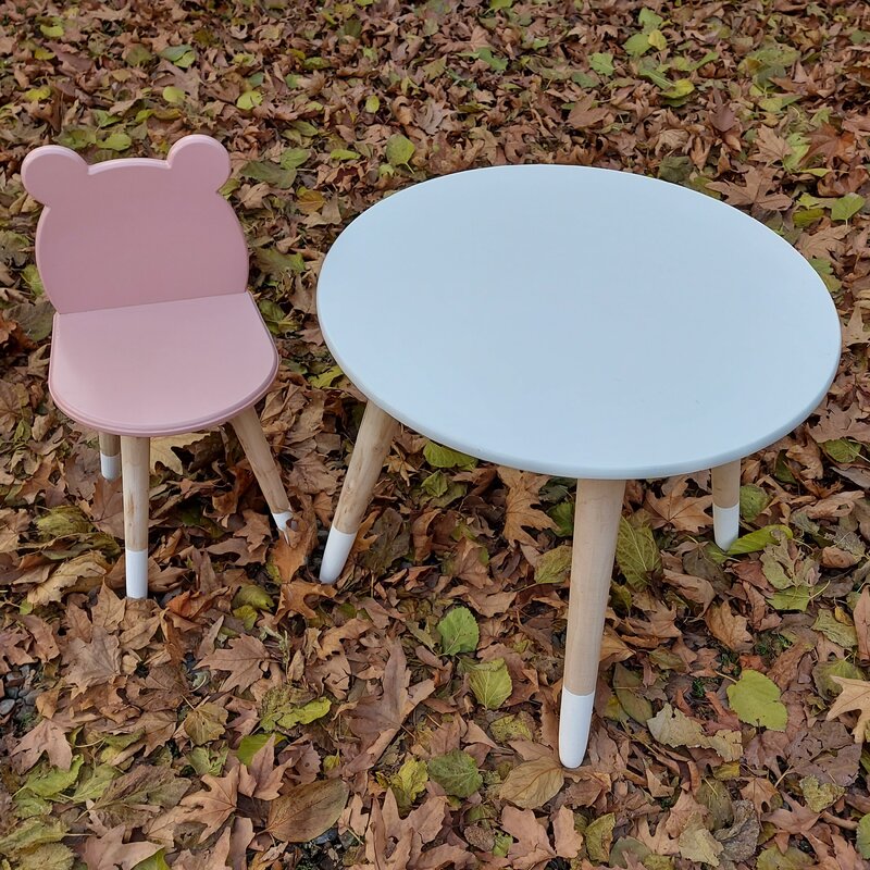 میز و صندلی کودک مدل خرس