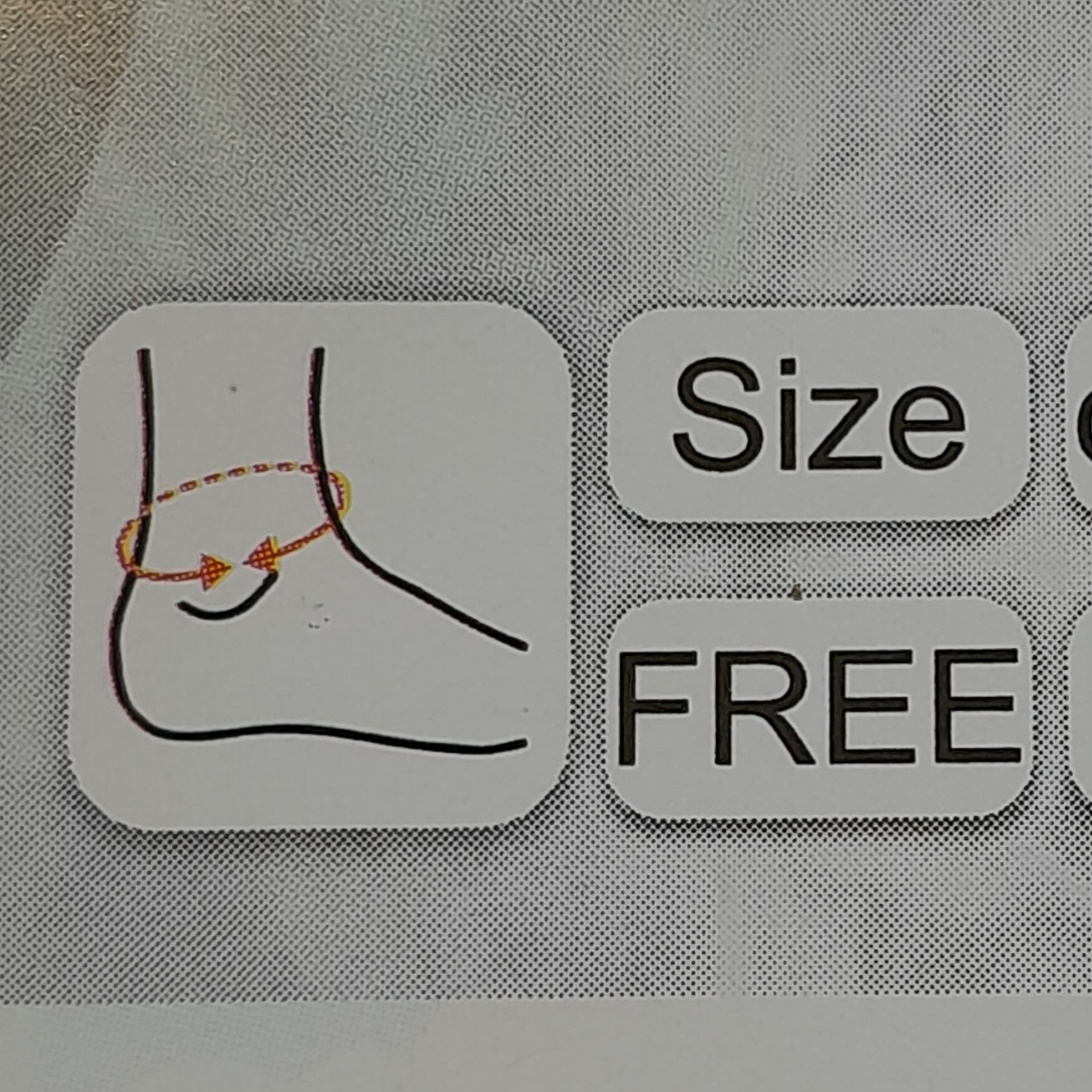 قوزک بند کشی مدل سماطب پاکان  کد 6036 فری سایز