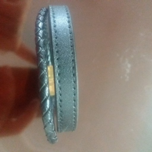 دستبند برگ (100 سوت )طلا 18 عیار