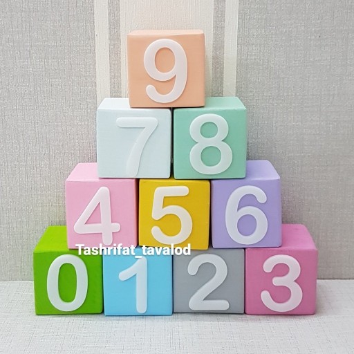 مکعب اعداد رنگی