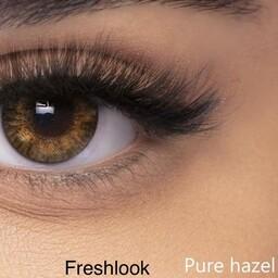 لنز روزانه فرشلوک رنگ عسلی  freshlook daily contact lenses pure hazel 