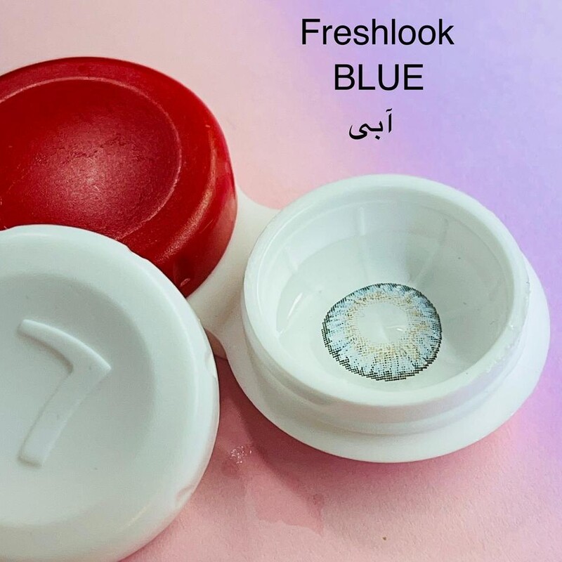 لنز روزانه فرشلوک رنگ آبی freshlook daily contact lenses blue 