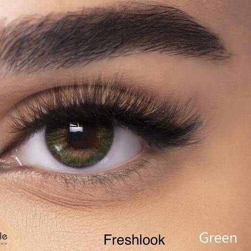لنز روزانه فرشلوک رنگ سبز freshlook daily contact lenses green 