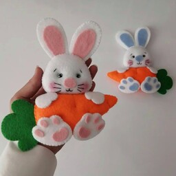 گیفت و عروسک خرگوش 20سانتی( ست دوتایی)