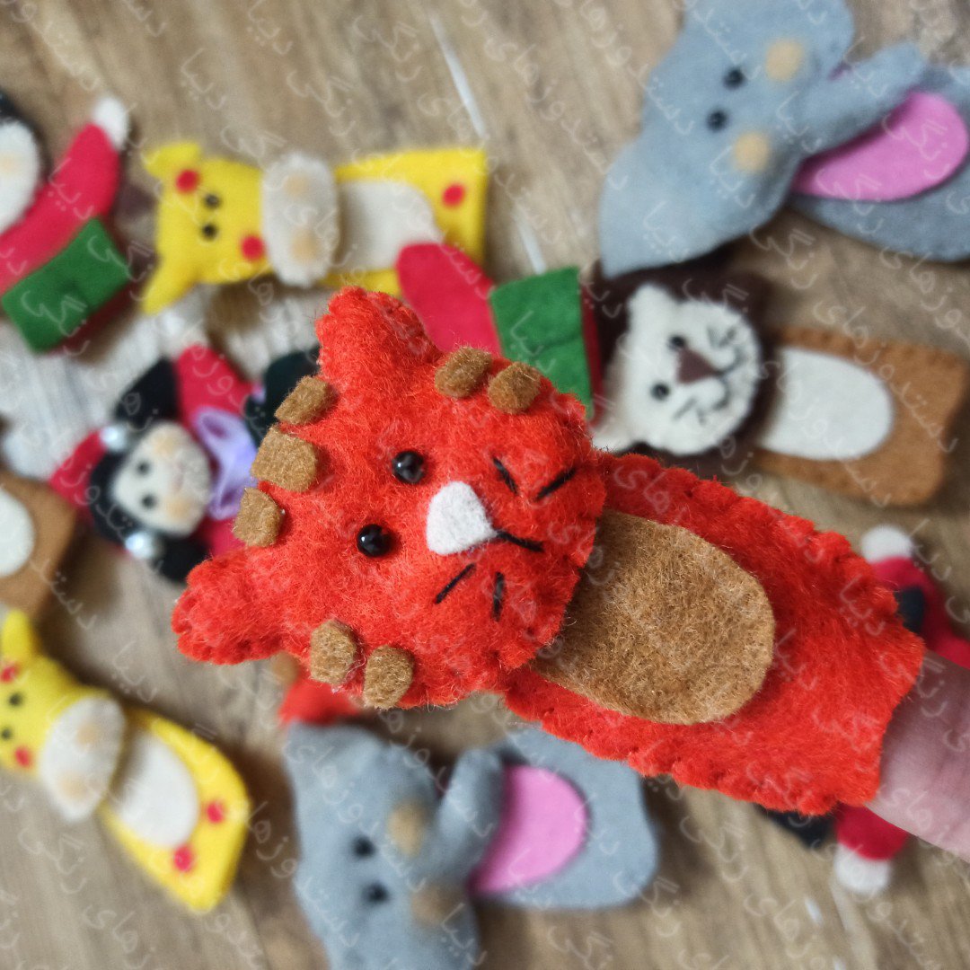 پک شش تایی عروسک های انگشتی