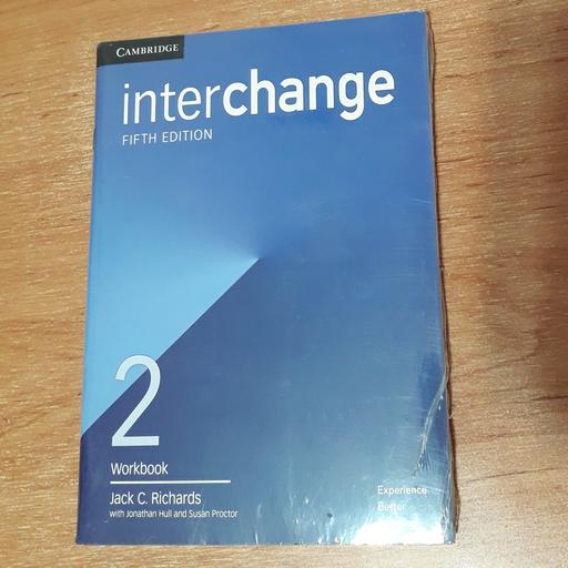 کتاب زبان اینترچنج  Interchange 2 سایز وزیری ویرایش پنجم به همراه کتاب کار 