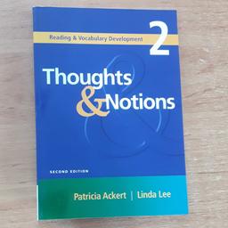 کتاب زبان تات اند نوشن Thoughts & Notions 2 ویرایش 2 همراه با فایل صوتی برای تقویت مهارت ریدینگ