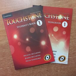 کتاب زبان تاچ استون Touchstone 1 به همراه کتاب کار سایز وزیری