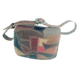 کیف دوشی چرمی طبیعی چهل تیکه دست دوز صنایع دستی مصطفی  کد M10 