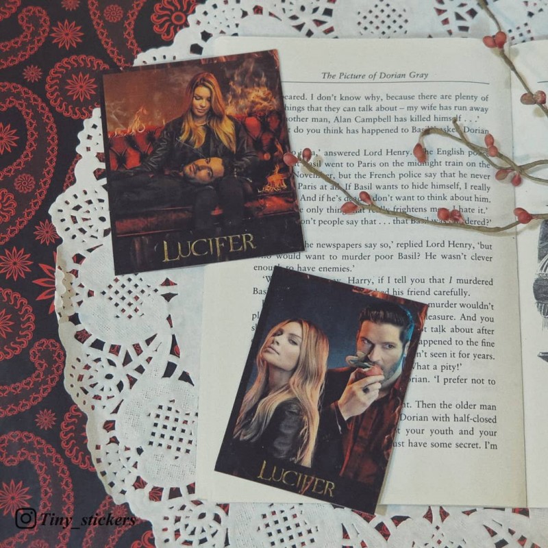 پک پولاروید و فتوکارت لمینت شده از سریال لوسیفر